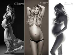 jessica alba pregnant nude - Kim Kardashian, Jessica Simpson: Nude Pregnancy Magazine Covers