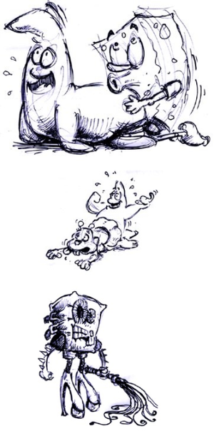 Black Spongebob Porn - winky on X: \