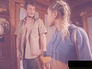 blonde woods - Blonde Teen found in the woods by stranger - PornZog Free Porn Clips