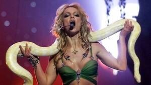 Britney Spears Parody - 32 Most Outrageous MTV VMAs Moments Ever
