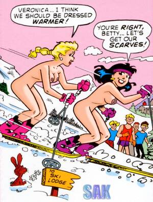 Betty From Archie Comics Porn - Rule 34 - 2girls archie comics ass betty and veronica betty cooper black  hair blonde hair breasts cover nude sak ski smile veronica lodge | 379601