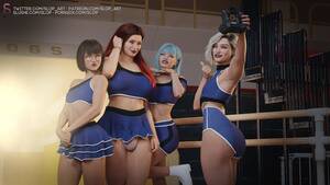 3d Cheerleader Porn Captions - Cheerleading Initiation â€“ Slop - Comics Army
