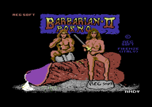Barbarian Porn - CSDb] - Porno Barbarian II by AEG Soft (1994)