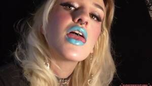 Blue Lipstick Porn Goblin - Blue Lips - Pornhub.com