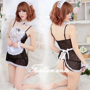 Japanese Dress Porn - Porn Sexy Costume Exotic Japanese Girl Cute Halloween Costume Women's  French Maid Dress With Outfit Headband Sexy Lingerie-in Babydolls &  Chemises from ...