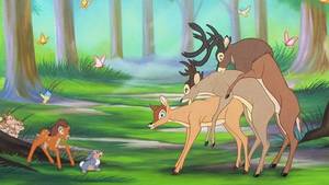 Bambi The Deer Porn Lesbian - For $4000, you too can own a painting of Bambi witnessing a threesome