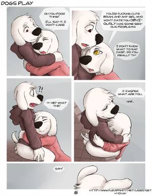 Family Guy Jasper Porn Comic - e621 ! anthro black_nose blush bottomless brian_griffin brown_eyes butt  butt_grab canine clothed clothing comic dialogue digital_media_