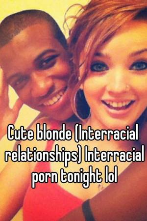 blonde interracial selfie - 