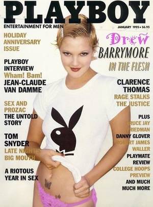 Drew Barrymore Playboy Pussy - Drew Barrymore - Celebrities who posed for Playboy - Pictures - CBS News