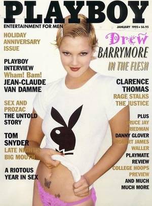 Drew Barrymore Playboy Pussy - Drew Barrymore - Celebrities who posed for Playboy - Pictures - CBS News