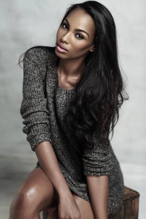 Beauty Ebony Models - crystal-black-babes: â€œ Dominique Armorer (Trinidad) - Beautiful Black Girl  â€“ Beautiful face of color Galleries: Dominique Armorer