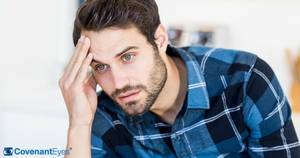 Can Porn - man contemplating why he can't stop watching porn