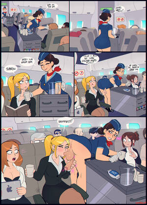 Flight Attendant Cartoon Porn - Flight attendant porn comics - zeds.bz