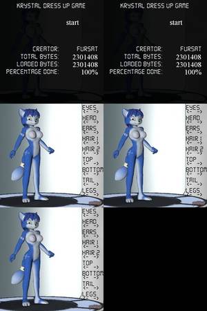 Furry Krystal Porn Game - fursat_krystaldressup.swf [W] 1.7 MiB. Story. Loop, Musicless. Furry,  Light, Toon. Porn. Game. Misc, Stills, Mute, Moonspeak.