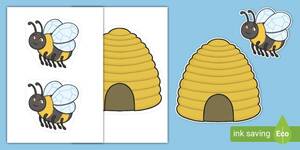 bees latina sex videos - Bee and Beehive Cut-Outs - Bee Resources - Primary Art