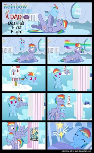 Mlp Scootaloo Porn Mom - Rainbow dashes first flight