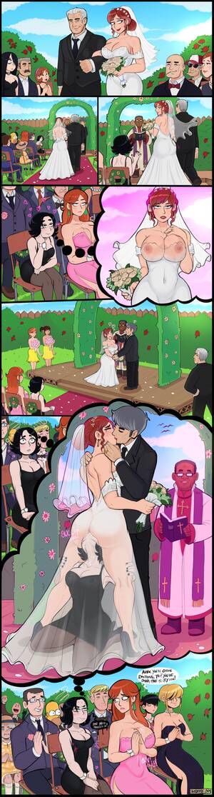 Emo Lesbian Porn Comics - Remember emo girl? Wedding! By shadman. : r/yuri