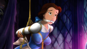 Disney Fairies Porn Bondage - Belle Punished With Rope â€“ Fan Art Bondage | GagTheGirl