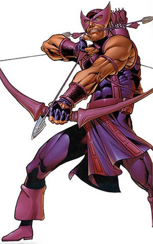 Hawkeye Avengers Cartoon Porn - Hawkeye (Marvel Comics) holding arrows ready in his mouth