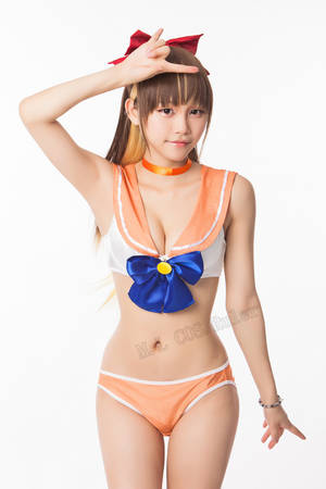 japanese sailor girls nude - Popular Swimsuit Swimwear Cosplay Costume PEACH JOHN SEXY Sailor Moon  Minako Aino