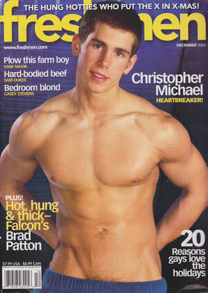 Gay Male Porn Stars 2003 - Freshmen December 2003, Hot, Hung & Thick,Bedroom Blond,Hard-Bodi