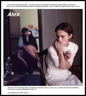 embarrassed spanking shame - Waiting for her turn (part two)