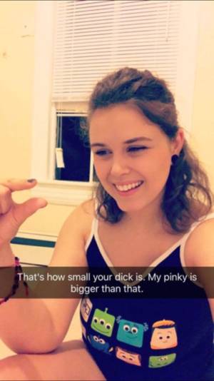 Fuck Small Penis Captions - Snapchat