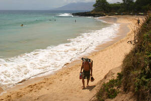 mother in law beach naked - Little Beach | Maui Guidebook