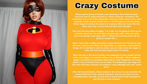 Female Superhero Captions - Crazy Costume by MagicTGCaptions on DeviantArt
