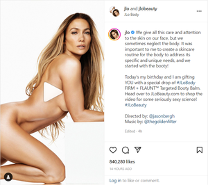 Jennifer Lopez Porn - Jennifer Lopez shares nude photos on 53rd birthday to celebrate new JLo  Body range | The Independent