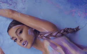 Ariana Grande Pregnant Porn - Ariana Grande bares all in body paint