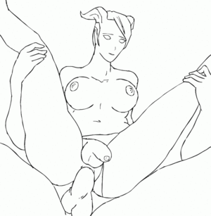 line drawings shemale - Line Drawing Shemale Porn Gif | Anal Dream House