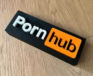 Hub Porn - Insegna luminosa Porn Hub Pornhub logo lighted sign | eBay