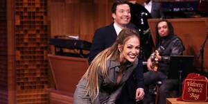 jennifer lopez deep throat shemale - Jimmy Fallon and Jennifer Lopez Face off in Epic Dance Battle | Hypebeast