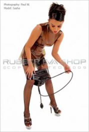 latex enema pants - Rubber Enema Sheath Pants With Butt Plug