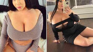 large breasts tease - My XX-size 'circus boobs' won't stop growing â€“ people tease me but they're  making me rich | The Sun
