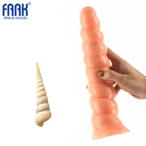 Ice Sex Toys - FAAK conch design long dildo big penis artificial sex toys Gay porn Game  for women masturbate