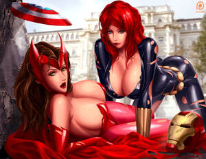 Black Widow Scarlet Witch Porn - Black Widow is going to play with Scarlet Witch some very naughty wayâ€¦ â€“  Avengers Hentai