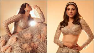 india kajol xxx - Kajal Aggarwal is not your basic Desi Girl in lehenga, brides-to-be take  notes | Fashion Trends - Hindustan Times