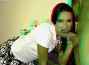 Brunette Schoolgirl 3d - sexy brunette sucking and fucking in 3-D (donated by adult4d) â€“ get  whipp3d, stereoscopic 3d porn with the hottest babes