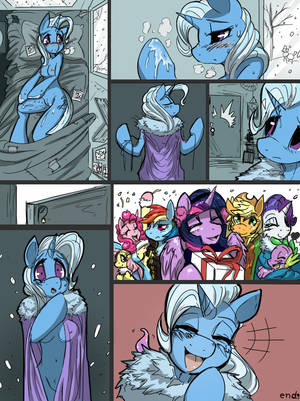 Mlp Pinkie Pie And Spike Porn Comic - 2014 alicorn anthro applejack_(mlp) areola big_breasts breasts comic dragon  equine erect_nipples female fluttershy_