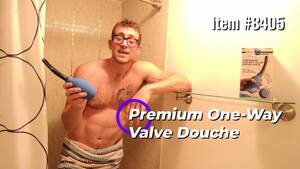 Anal Douche For Men - ANAL DOUCHING USING GAY ANAL CLEANING SPRAY - EPORNER