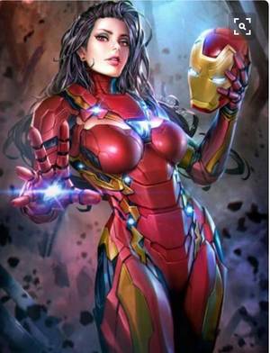 Marvel Hero Cartoon Porn - Marvel's superheroes transformed into sexy anime girls. Lady-Iron Man.