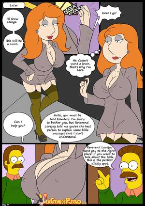 Bart And Marge Simpson Lois Griffin Porn - The Contest (Family Guy , The Simpsons , Goof Troop) [Croc] - 2 . The  Contest - Chapter 2 (Family Guy , The Simpsons , Goof Troop) [Croc] -  AllPornComic
