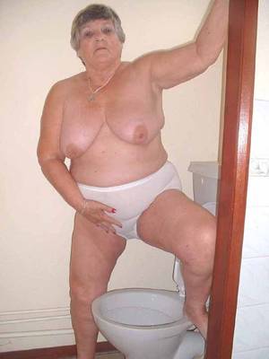 bbw granny pee - Libby peeing though her white knickers