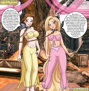 Disney Princess Rapunzel Porn Captions - Take a look at Belle and Rapunzel in their new sexy outfits â€“ Beauty And  The Beast Hentai