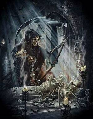 Gothic Art Fantasy Monster Porn - The Reaper Of Death