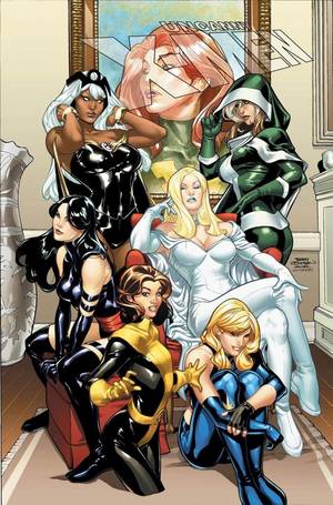 Female X Men Porn - Uncanny X-Men # 500 (Variant) by Terry Dodson & Rachel Dodson