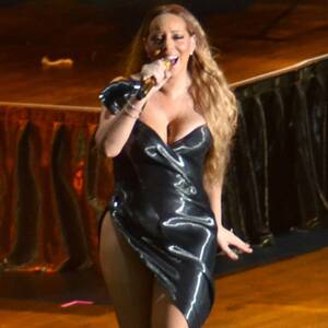 mariah cerry cheerleader upskirt panties - Yikes! Mariah Carey Is Missing Half Her Dress: See the Sexy Pic