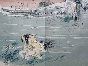 japan nudist girls paint - Shunga: 33 Images Of The Traditional Erotic Art Of Edo Japan